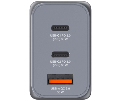 Ładowarka i akumulator Verbatim GaN 3-w-1 65W
